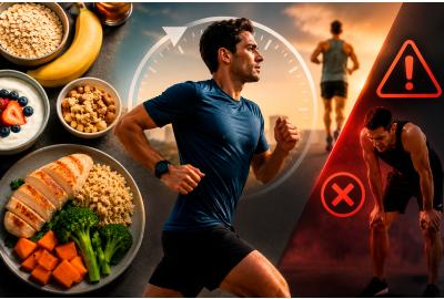 NUTRICIÓN ANTES DE CORRER: TIMING, MACROS Y ERRORES QUE PUEDEN ARRUINAR TU CARRERA