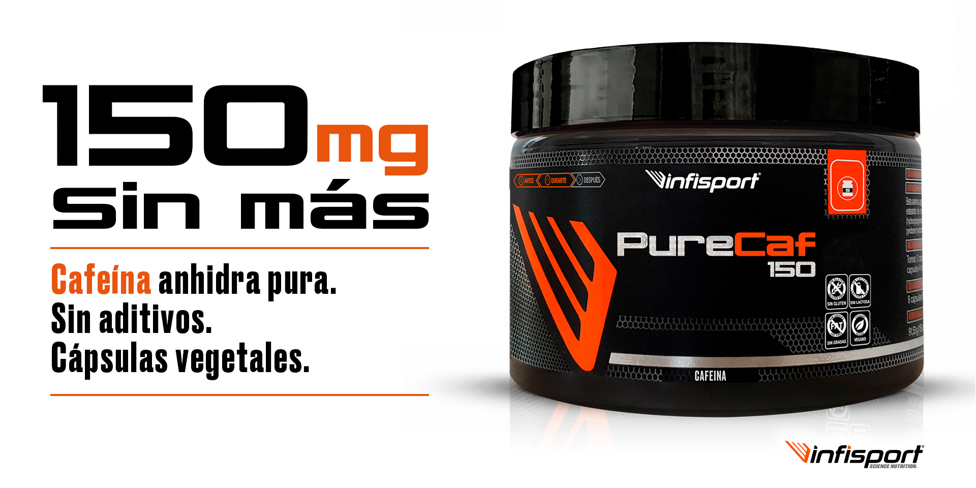 PURECAF 150: CAFEÍNA ANHIDRA DE PRECISIÓN PARA MEJORAR TU RENDIMIENTO DEPORTIVO CON BASE CIENTÍFICA